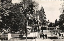 Old postcard Aix-les-BAINS Le Parc et les Sources (1195834)