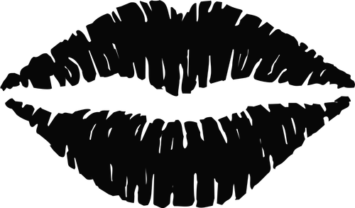 Lips Kiss Lipstick Quality vinyl decal Sticker 43 different colors available - Foto 3 di 45