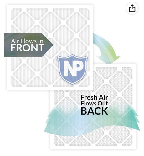 Nordic Pure 14x25x2 Pieghettato MERV 12 Filtri Aria Confezione da 3 Forno/Ac - Foto 3 di 4