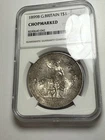 1899 Bombay Great Britain Trade Silver Dollar NGC Chopmarked