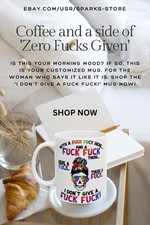 Taza calavera I Don't Give a F* F*** sarcástica y divertida con actitud JL-FM-04