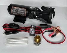 New 12V GOENERS Quick-release Macerator RV Waste Pump Kit 15GPM Max