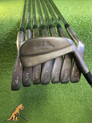 Wood Bros Forged Torched Iron Set 3-PW KBS Tour 120g Stiff Flex Steel