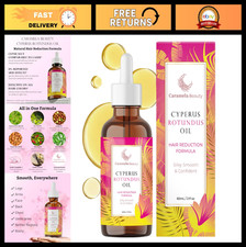 Natural Cyperus Rotundus Oil 60ml - Hair Removal, Moisturizing  Soothing Oil fo