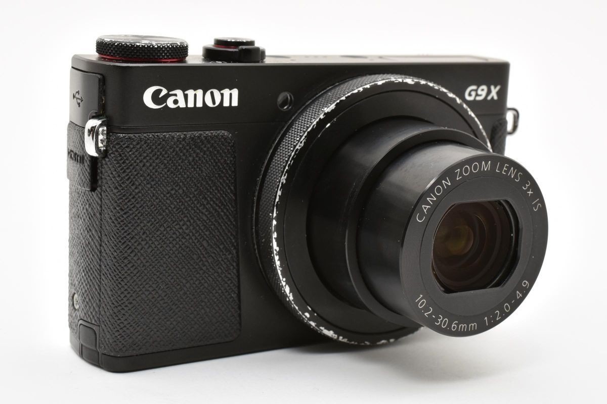 【美品】キャノン Canon PowerShotG9Xブラック Canon PowerShot G9 X Black 20.2MP 3x Optical Zoom Digital Camera w