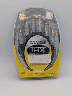 Monster Cable Thx Certified Component Video Cable 100 - CV4 New