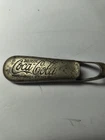 vintage flat metal coca-cola bottle opener