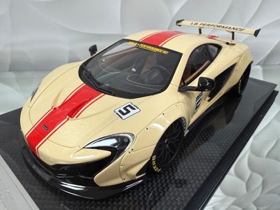 1/18 JJ'S MODELS  650 S LB Performance Beige Red Stripe Limited Ed 02 of 10pcs