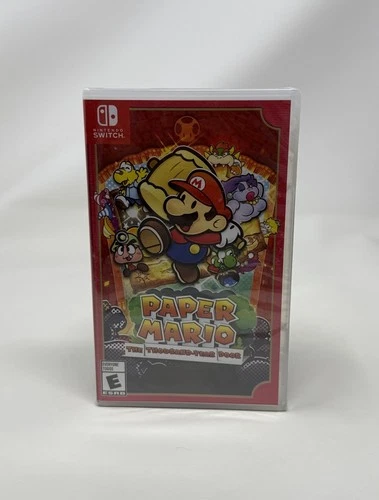 Paper Mario The Thousand-Year Door Nintendo Switch Brand New Factory Sealed US