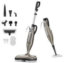 DEVOAC VM6 Scrubbing Steam Mop with Rotating Mop Pads 10 in 1 Steam