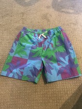 Vintage Swimming Trunks Women s Size XL Flowers Gabrielle Of New York 80s 90s
