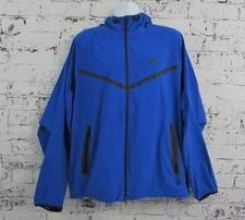 NIKE Tech Woven Windrunner Full-Zip Jacket Blue Men’s Sz L *NEW* HM7151-480