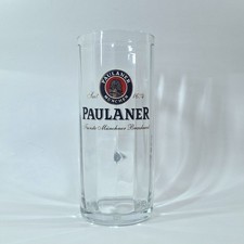 Taza alemana PAULANER Pilsner Tankard 0,5 L vidrio cerveza Stein ENVÍO GRATUITO