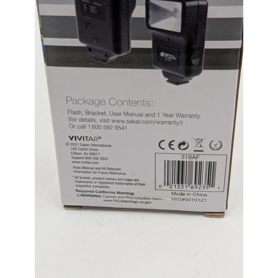 Digital Concepts Digital Slave Flash 319AF Compact Light Camera Photography - Image 3 of 4