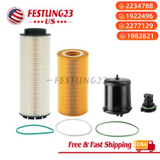 Oil & Fuel Filter Kit Fits For MX-13 Engine 2...