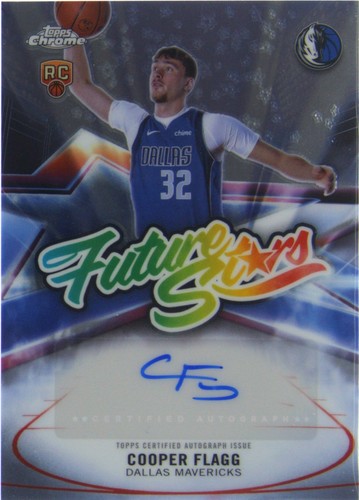 2025-26 Topps Chrome Basketball Cooper Flagg RC Fanatical SP | eBay