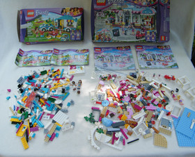 LEGO FRIENDS 41119 & 41034 41335 with Manuals as shown  as-is