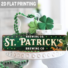 2D Vintage St. Patrick's Gifts Metal Sign Retro Home Kitchen Parties Wall Decor