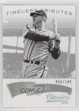 2014 Panini Classics Timeless Tributes Silver 55/149 Gabby Hartnett #51 HOF 0w7