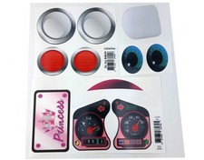 The Toy Restore Replacement Decals Fits Little Tikes Princess 30th Cozy Coupe C