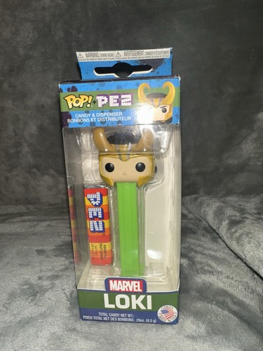 Funko POP! Dispensador Marvel Loki Pez - Edición Limitada Candy Thor Ragnarok 2018