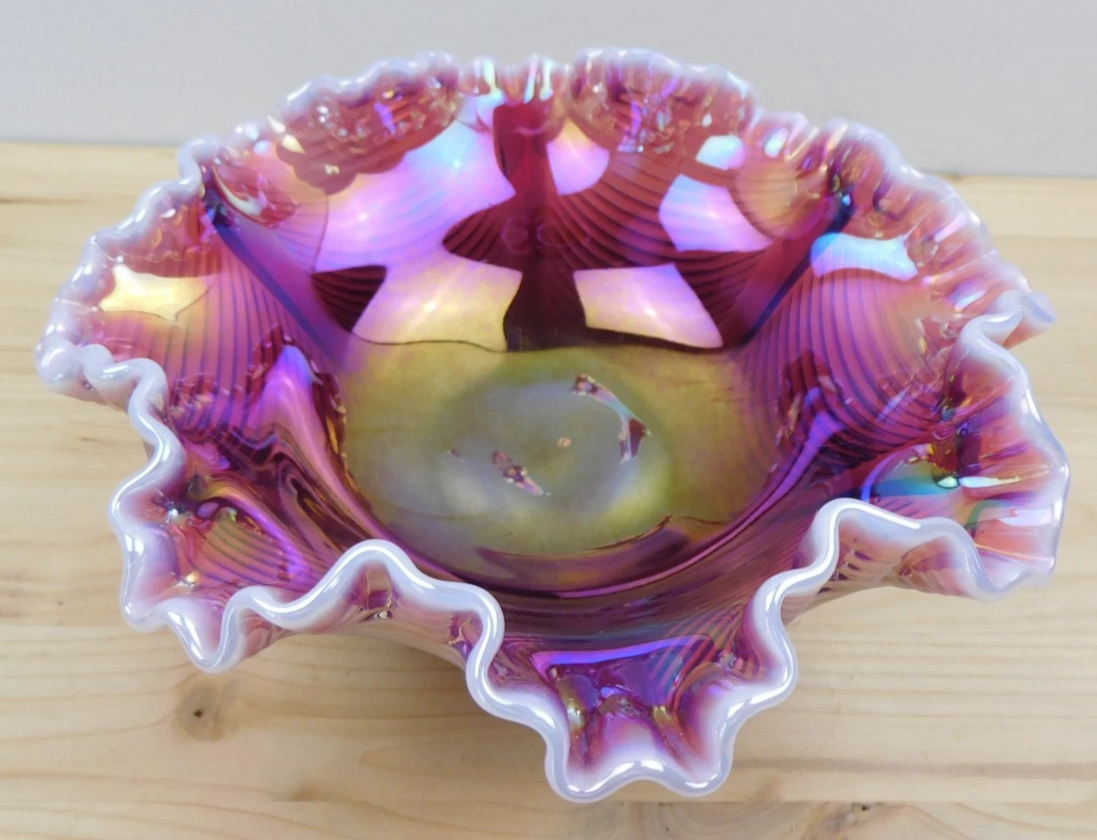 fenton purple carnival glass products for sale | eBay