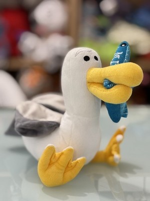 Mine Mine Plüsch Die Möwe vom Findet Nemo Disney Stofftier Teddy Puppe 