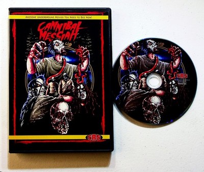 Cannibal Messiah DVD 2017 SRS Cinema Underground Horror Cult Crippler Cris
