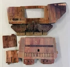 Vintage Star Wars Land of the Jawas Cardboard Parts Lot Original 1978 Kenner