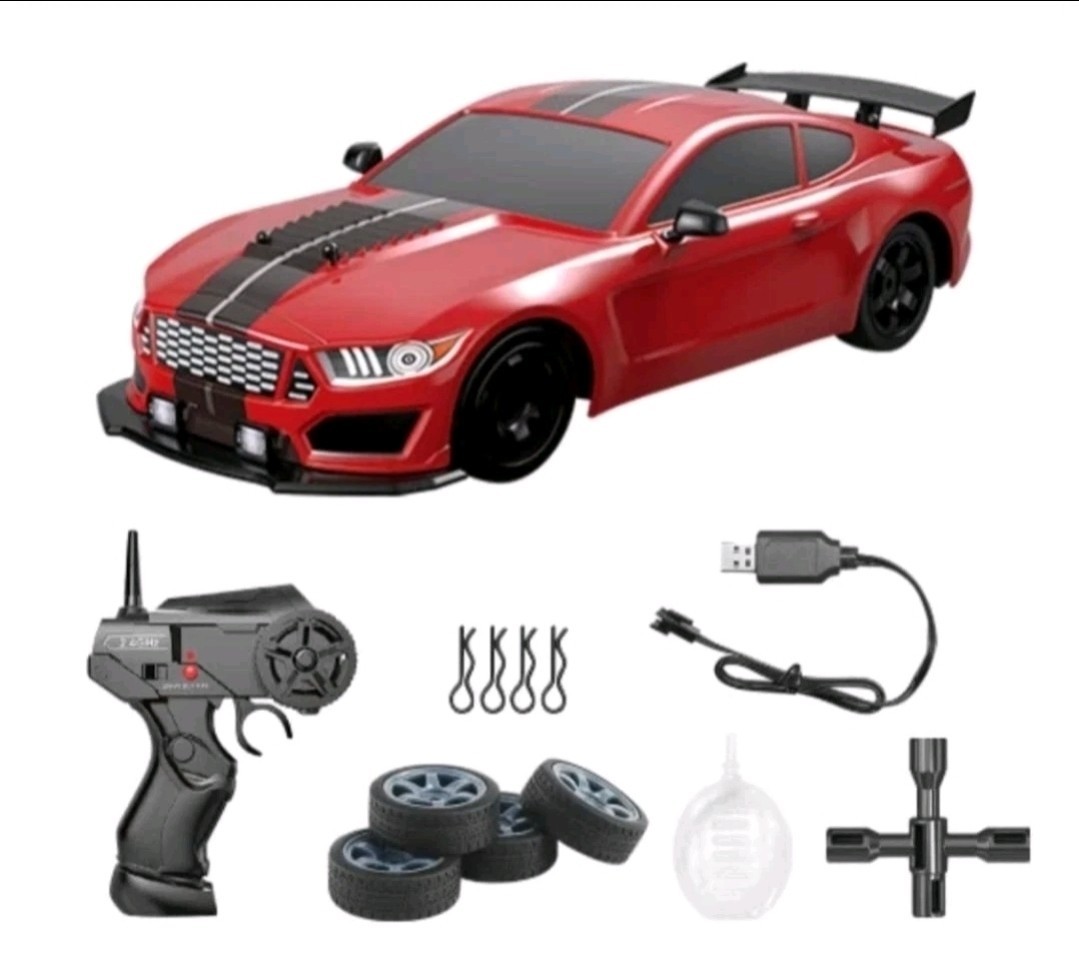 1:16 scala ad alta velocità RC Drift auto a quattro ruote motrici 4WD RTR 2.4G t