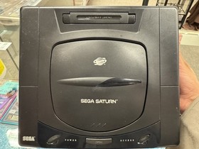 Sega Saturn Complete Console Bundle Two Controls & Sonic R & Virtual cop Tested