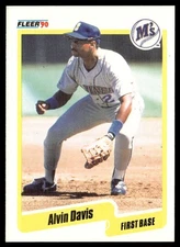 1990 Fleer Alvin Davis Seattle Mariners #512