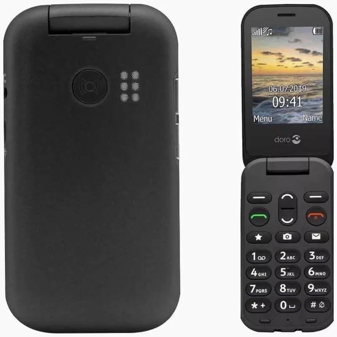 Doro 6040 Flip Big Button Mobile Phone - Dual SIM- Brand NEW- Perfect Gift - Picture 4 of 6