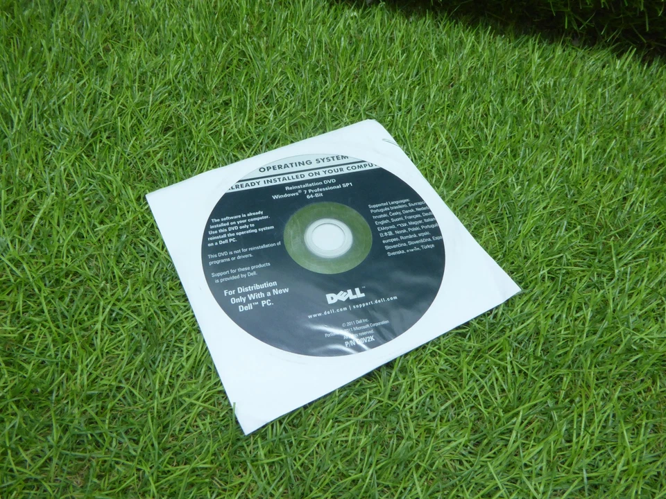 GENUINE ORIGINAL Microsoft Windows 7 Professional SP1 64-bit DVD DELL DISC ONLY - Image 1 of 1