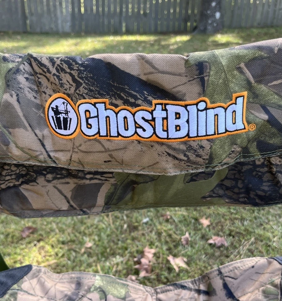 Ghost Blind Predator Hunting Chair- Portable Camo Hunting Seat for Deer & Turkey - Image 2 of 4