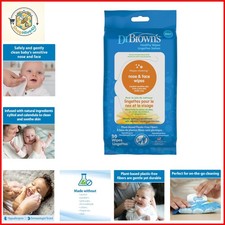 Nose and Face Healthy Wipes, Safe Cleaning and Moisturizing for Babies and To...