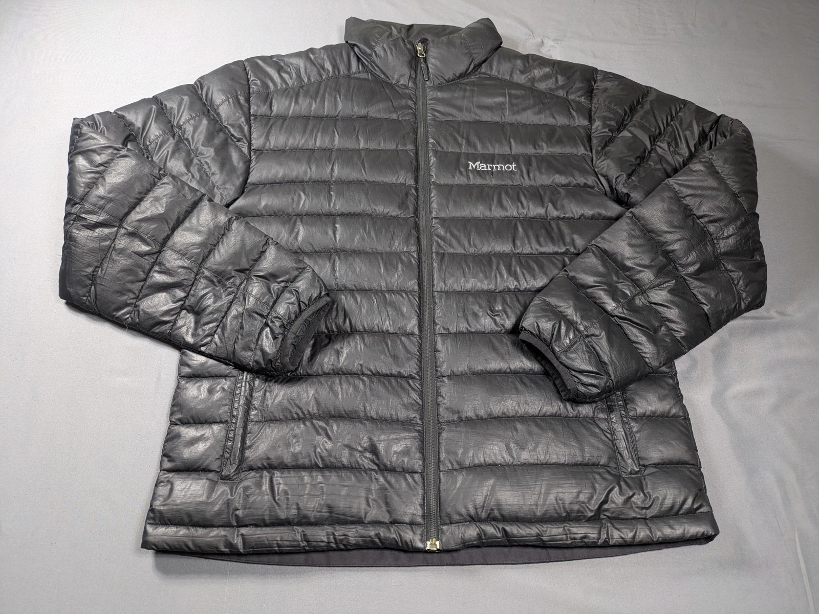 Marmot Jacket Mens Large Gray 700 Fill Down Puffer Lightweight Packable Outdoor
Opens in a new windo