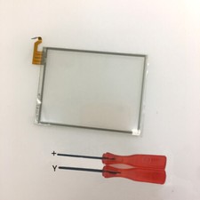 2pcs Touch Screen Glass Digitizer Lens for Nintendo 2DS W Adhesive Screwdriver