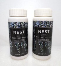 NEST FRAGRANCES SCENTED BUBBLES WISTERIA BLUE 2 OZ LOT OF 2 