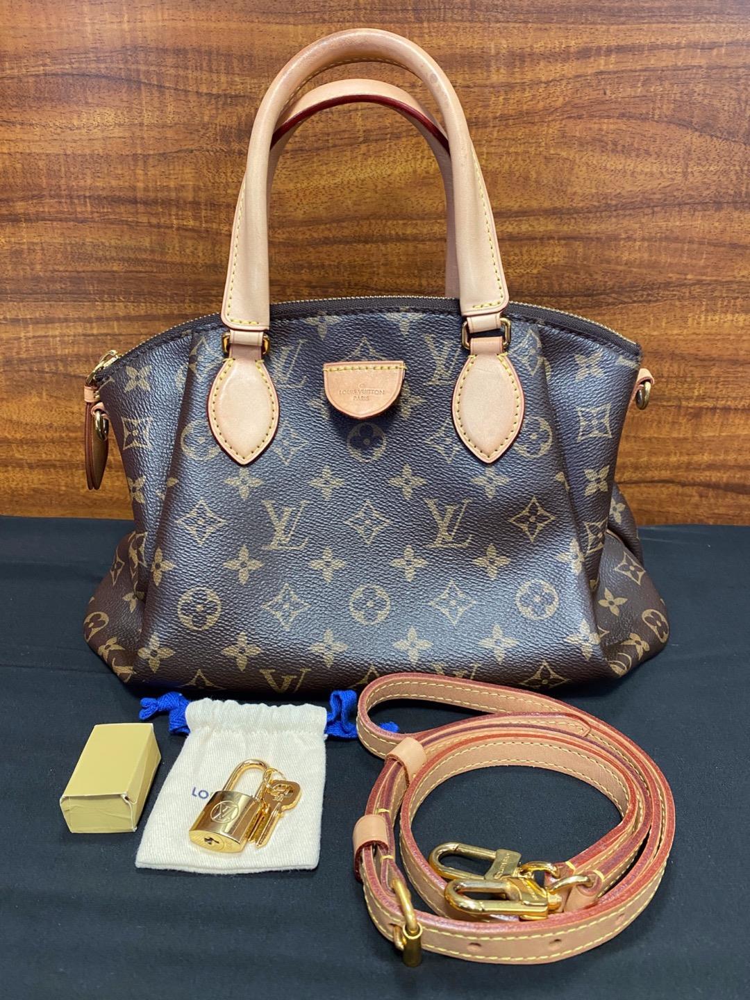 Authentic Louis Vuitton Rivoli PM Monogram M44543 2 Way Bag with 
