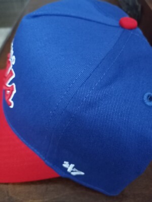 Buffalo Bills Throwback NFL '47 Brand Blue Script Hitch Snapback