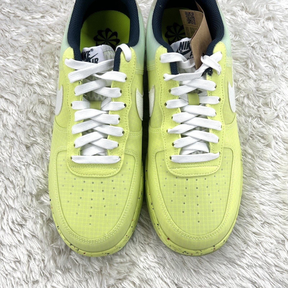 Nike Air Force 1 Crater Light Lemon Twist Yellow White Nike Air Force 1 Crater Light Lemon Twist Yellow White