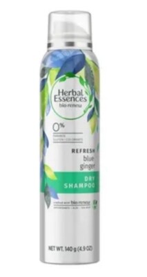 Herbal Essences Bio Renew Refresh Blue Ginger Dry Shampoo 4.9 Oz New + GWP