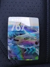 Delta Airline Collectible Trading Card (pilot card) Boeing 767-300ER No.55 New