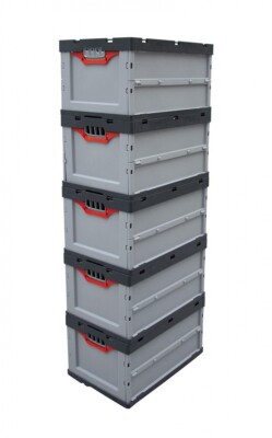 Auer Faltbox FB 64/32 5er Set, 60x40x32cm - 67L