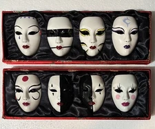 David Mack’s Kabuki Masks Comic Japan Face 2  Sets #1  & #2  8 Masks