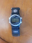 VTG Timex Atlantis 100 Expedition Wrist Watch w/ Original Hook &Loop Band. Works