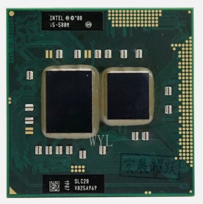 Intel Core i5-580M 2.66 GHz SLC28 Dual-Core Socket PGA 988 Laptop CPU Procossor