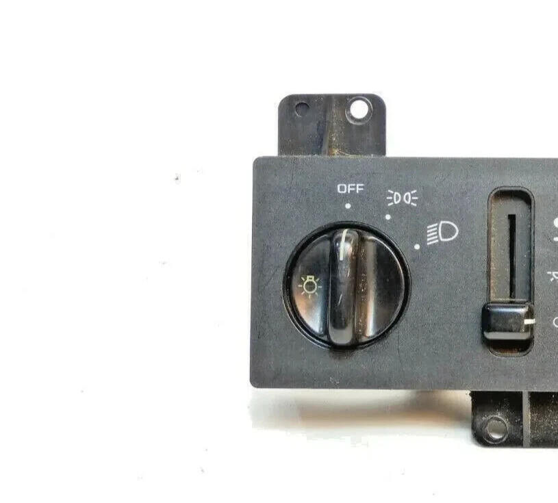 Interruptor de luz principal Jeep Grand Cherokee ZJ 96-98 con tablero de lámpara antiniebla/automática 56009213 Foto 2 de 4