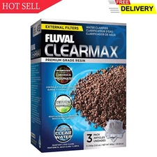Fluval ClearMax Phosphate Remover, Chemical Filter Media for Aquariums, 100-g...